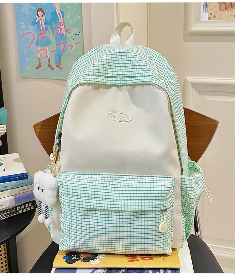 The new large-capacity multi-compartment versatile schoolbag for junior high school students, Mori college style, fresh and sweet casual backpack