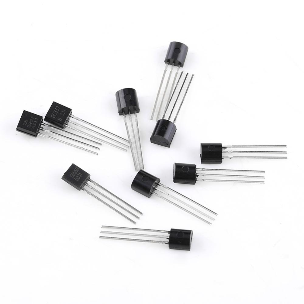 200PCS Silicon Material Transistors Assortment Kit Power Transistors Assortment  Professional