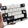 26 Tasten Fidget Tastatur Schlüsselanhänger Niedlicher Cartoon Bär Drück-Dekompressionsspielzeug Tasche Anhänger Zur Stressbewältigung Partygeschenke