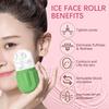 Silicone Ice Roller Mold for Face, Reusable Facial Ice Mold for Skin Depuffing, Face Massage & Pore Tightening