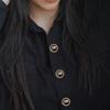 10Pcs Handmade DIY Needlework Shirt Buttons Metal Buttons Decoration Button Sewing Accessories