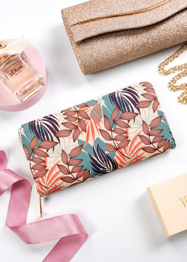 Portfel-piórnik Damski Ze Skóry Ekologicznej