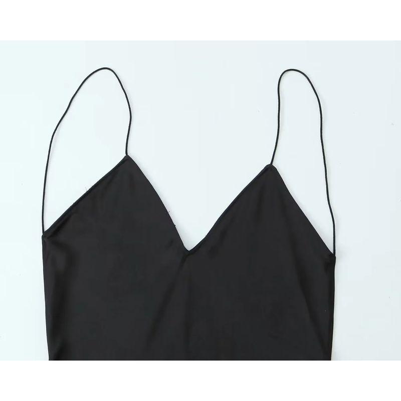 Araltay New Arrival Fashion Style Women's Clothing Sexy Open Back Silk Satin Intimates Style Dress 8325840 800