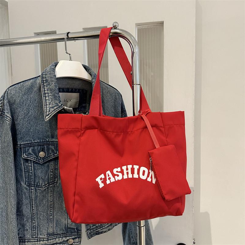 Fashionable Large Capacity Oxford Fabric Tote Bag Stylish Casual Shoulder Handbag