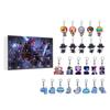 Advent Calendar 2025 24 Days Christmas Countdown Calendar with 24 Keychain Toys Gifts for Kids Adult Teens