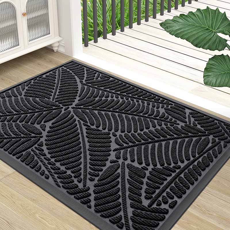 

Homaxy Door Mats Non Slip Waterproof Floor Mat Easy Clean Door Mat For Front Door Entrance And Garden Indoor Outdoor Doormats 43X76cm
