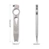 Titanium Alloy Crowbars Outdoor Pry Bar Multifunctional Every Day Carry Wrench Outdoor Camping Tools with Bottle Opener