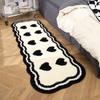 Bedside Carpet Bedside Carpet Long  Mat Plush Master Bedroom Bay Window Mat Sofa Coffee Table Mat
