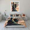 Statue of Liberty artwork. Bedding sets Duvet cover sets Duvet covers Pillowcases(1*Duvet Cover 2*Pillowcases without duvet insert)