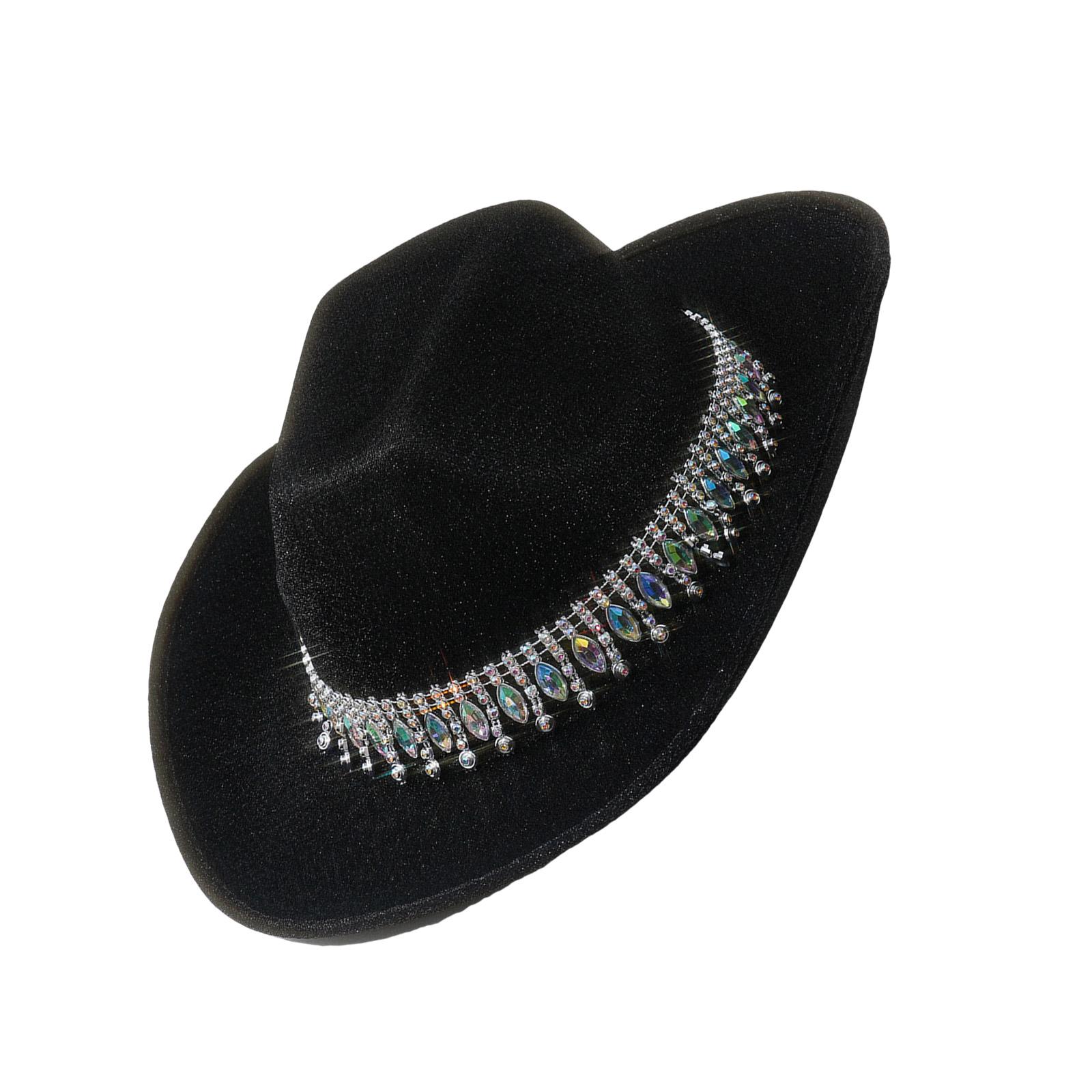 

Personality Styles Hat Elegant Women Western Denims Hat Outdoor Casual Hat Suitable for Men and Women чёрный