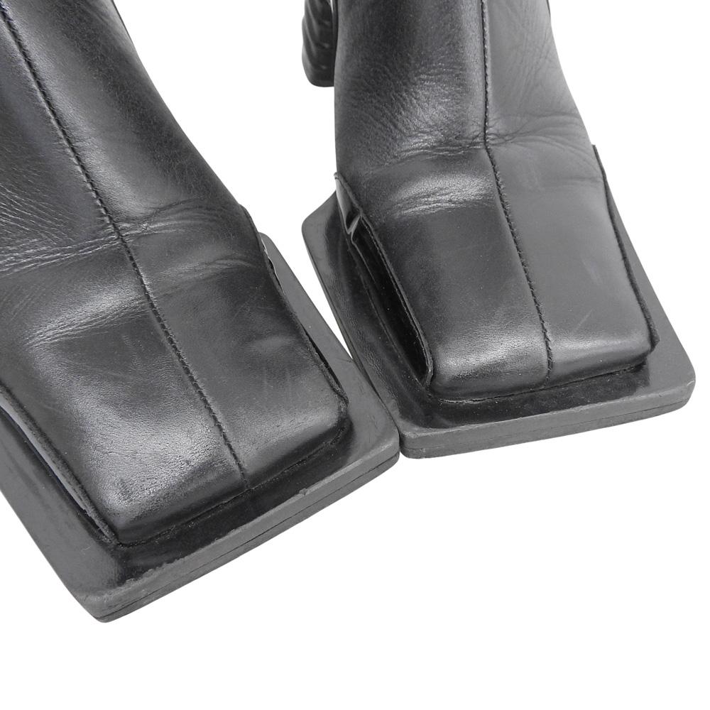 Eytys GAIA Leather Boots, Women's, Black, Size 37 shoes 37 blackUsed