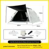 OEING Outdoor Portable Folding Camping Tent