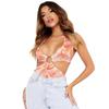 Missy Empire Womens/Ladies Hooped Halter Neck Sleeveless Bodysuit