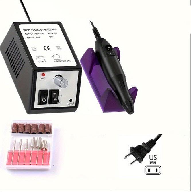 High-Speed Electric Nail Polisher 2000: Adjustable Speed Nail Polish Remover
