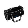 Nike Heritage Polyester Portable One Shoulder Crossbody Gym Bag Large Unisex Black DR6261-010