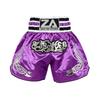 Satin Material Boxing Shorts Embroidery Design Kickboxing Shorts New Fight Shorts  MMA Training