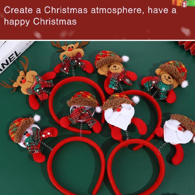 Adult Kids Christmas Theme Hairhoop New Year Party Headband Festival Accessories