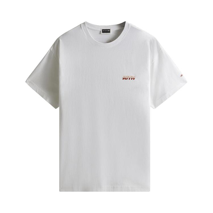 

Белая мужская футболка Kith For Columbia EEA Sun Seeker KHM030468-101