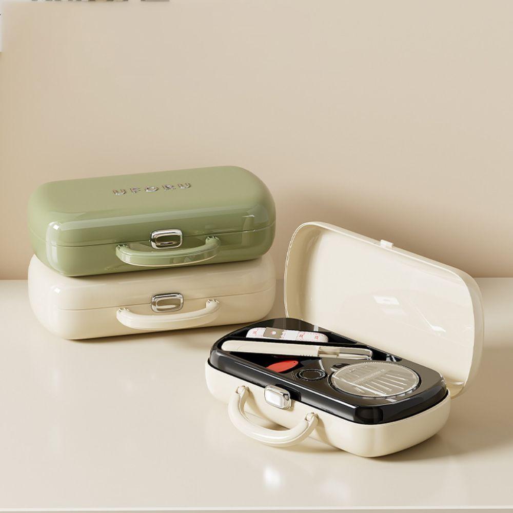 Portable DIY Hand Sewing Kit Space Saving Manual Sewing Tool Kit Manual Sewing