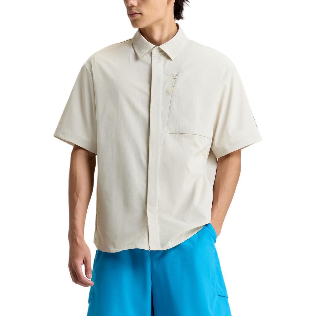 SALOMON Pl Od Da Ss Outdoor Breathable Solid Color Short Sleeve Shirt Men Shirts LC3095400
