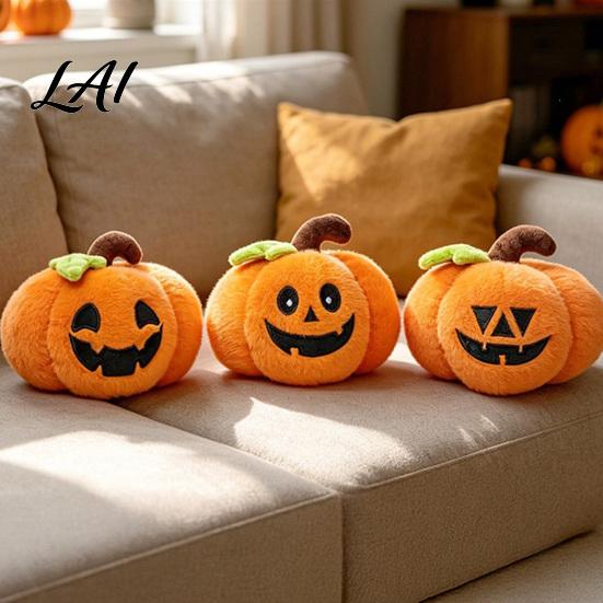 Atmospheric Halloween Home Decor Plush Toy Ghost Skeleton Bat Witch Pumpkin Doll Soft Dolls Stuffed Animal for Kids Spooky Party Haunted
