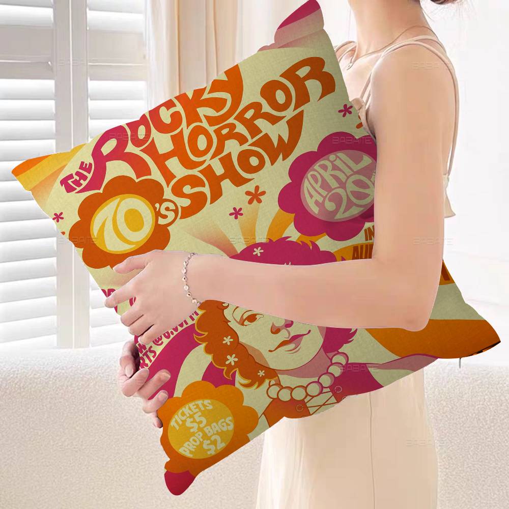 The Rocky Horror Picture Show Movie Personalized Picture Text Home Decorative Pillows Household Gifts 45X45Cm