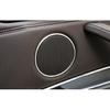For BMW X5 X6 F15 F16 2014-2018 Silver Inner Door Speaker Ring Cover Trim 4PCS