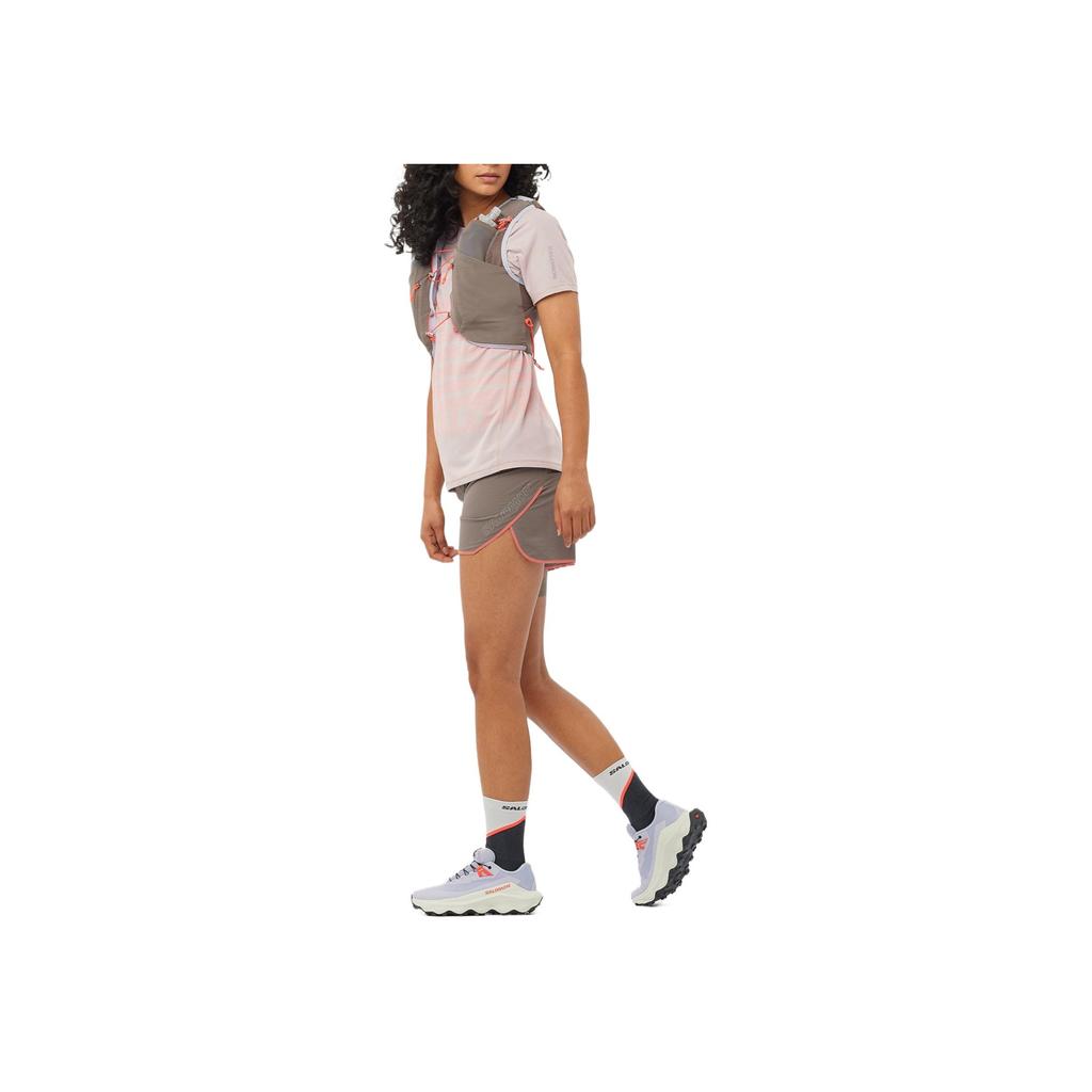 SALOMON Comfortable Breathable Soft Skin-Friendly Casual Shorts Women Shorts Iron-Gray LC2437700