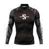 SCUBA Long Sleeve Rash Guard UPF50 Sun Protection Dive Suit Swimming Surfing Water Sports