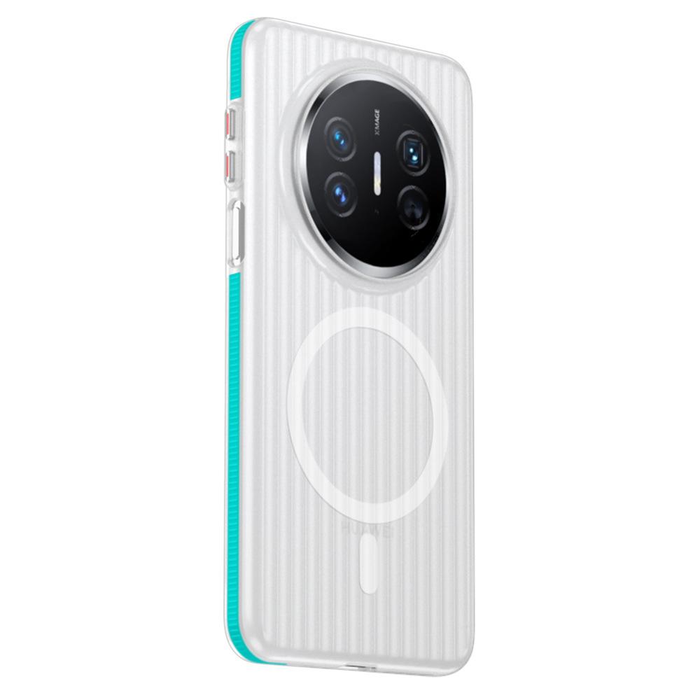 Compatible with Huawei mate80Pro phone case, corrugated grating magnetic non-slip mate70Pro shockproof protective case