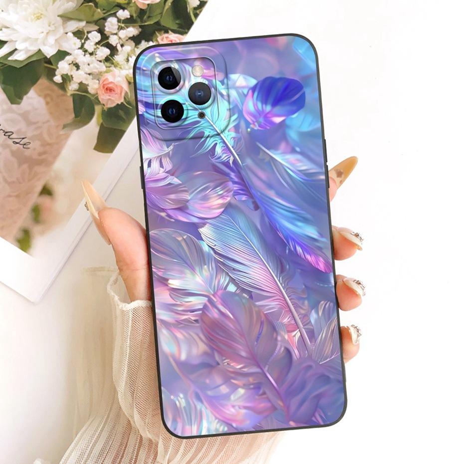 Cute Printed Phone Case For iPhone 11 Pro Max iPhone11 11Pro Soft Silicone Shockproof Cases For iPhone 11ProMax Covers Bumpers