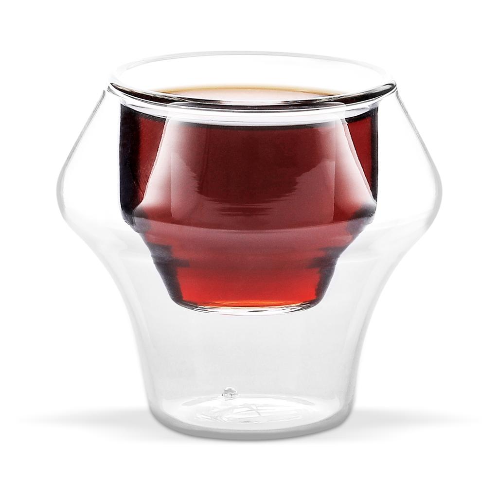 MHW-3BOMBER Double Wall Glass Espresso Cups Anti-scald Reusable Tea Mug Shot Glass Wine Cup Art Home Barista Coffee