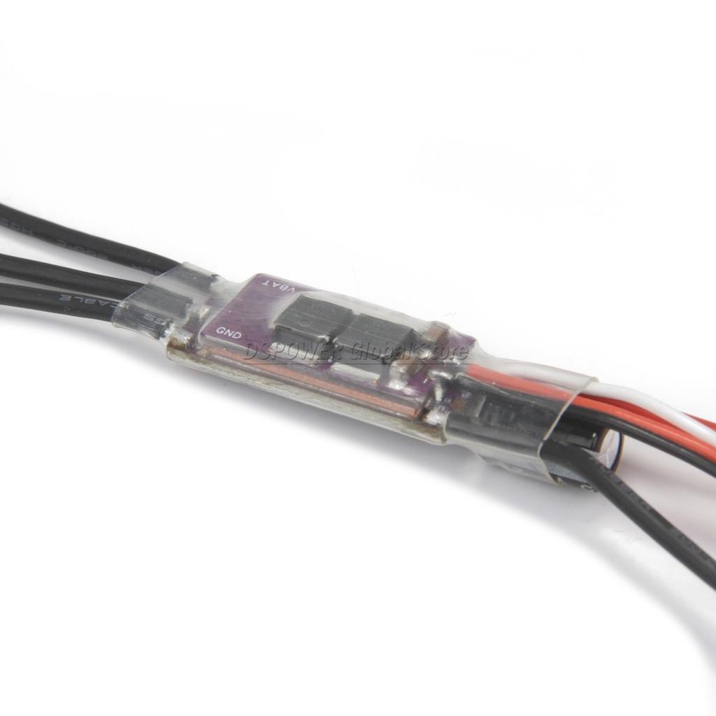 AM32 2-4S 40A ESC 32-bit Electronic Speed Controller Signal Cable Support PWM/DSHOT/Sine for RC Car Crawler Dron Brushless Motor