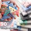 20Pcs Color Triangle Clip Bill Clip Book Paper Corner Clip For Desk Storage Shelf Stationery Office Desktop Organizer Clip