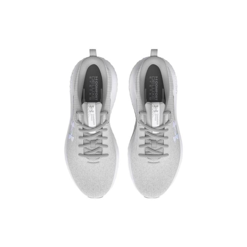Under Armour Charged Revitalize 'White Grey' Women's Sneakers 3026683-101
