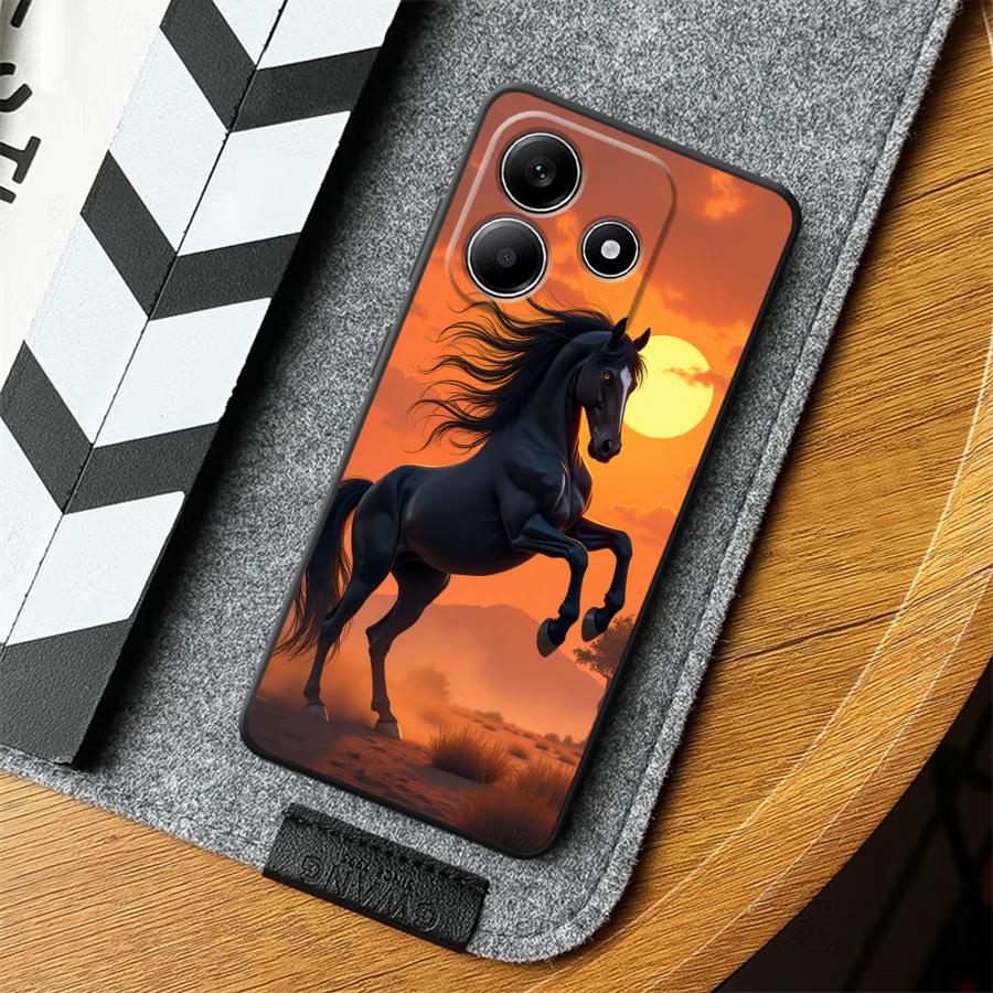 Phone Cover Case for Xiaomi Redmi Note 14 11S 14C A5 A4 13 Pro Plus 12S A3 A1 A2 10 K80 K40 9 8 7 12 11 Pro 12C 13C Sky Horse