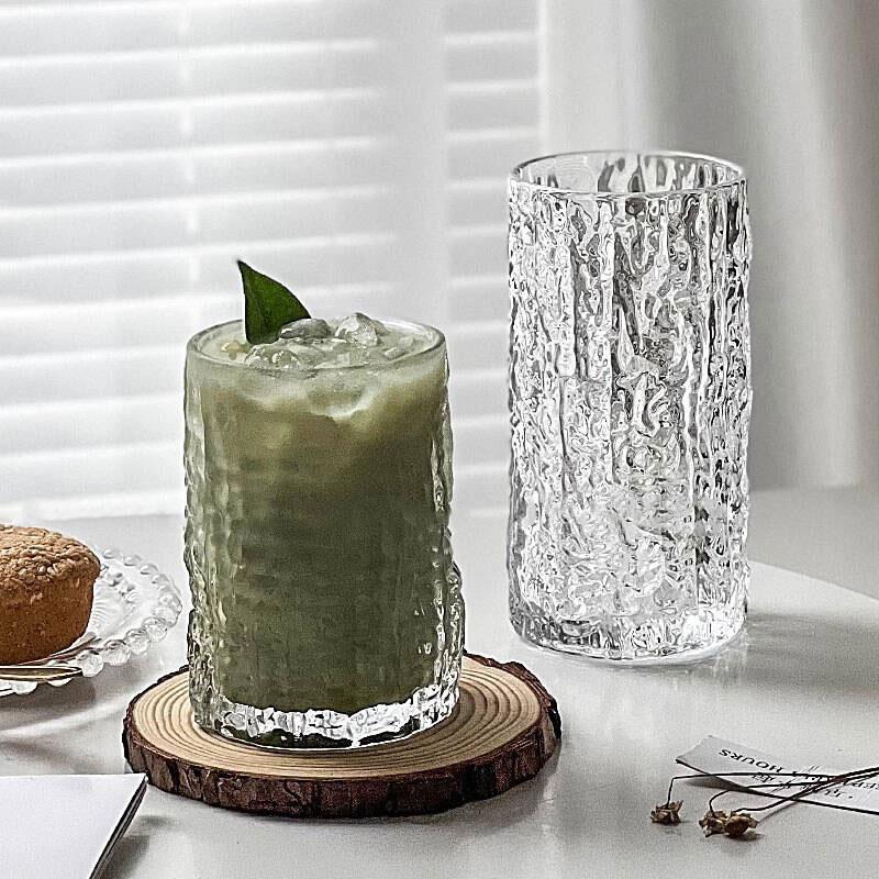 240ml/340ml Water Cups Household Internet-famous Juice Cups InS-style Bark Cups Beer Mugs Coffee Cups Camping Outdoor Cooking