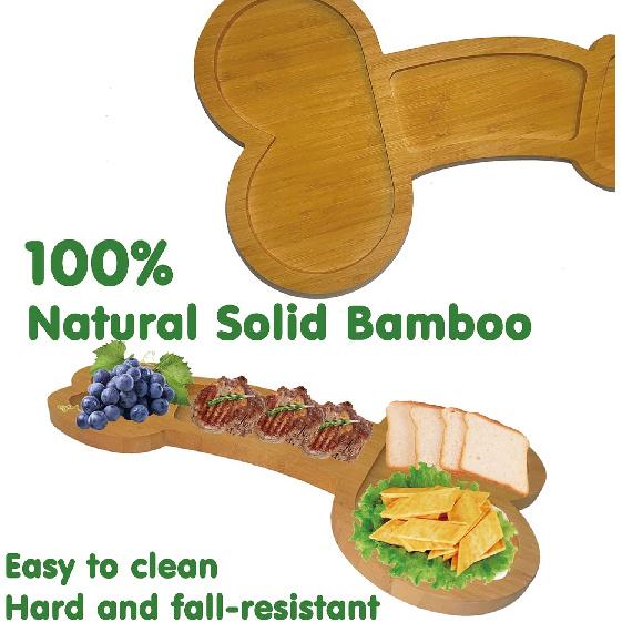 Bamboo Cheese Board Set,Charcuterie Meat and Cheese Platter,Bamboo Serving Tray,Unique House Warming Gifts,Father s Day,New