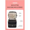 3 Layer Nail Polish Storage Bag Cosmetic Bag Portable Handbag for Women Travel Essential Oil Bag Nail Care Tool Storage Box
