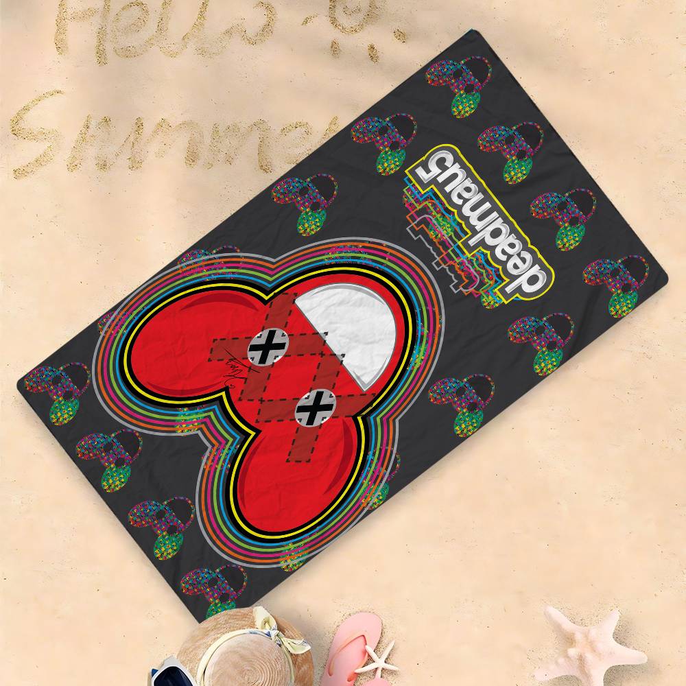 D-Deadmau5 DJ Big Microfiber Beach Towels Quick Dry Towel Sand Beach Towels Pool Towel For Travel Swim Pool Yoga