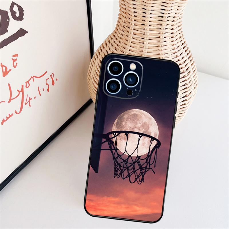 Basketball Handyhülle Für iPhone 17 Pro Max 16 15 11 12 13 14 Pro Max mini 15 16 Plus 16e 17 Air Cover