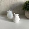 Bear Candle Mold Epoxy Resin Molds Aromatherapy Mold Animal Decorations Mould