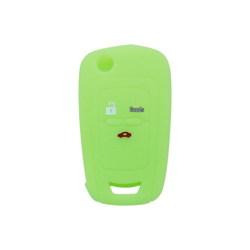 Chevrolet Cruze 3-Button Silicone Key Cover (No Logo) - Soft Rubber for Aveo