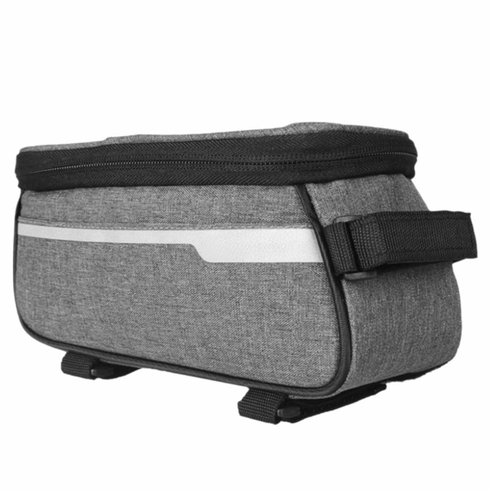 Quick Release Bike Bag Waterproof Bike Frame Bag Durable Bike Accessories Phone Storage