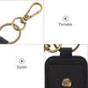 PU Leather Ring Jewelry Pouch Portable Mini Wallet New Coin Holder Key Ring  Storage