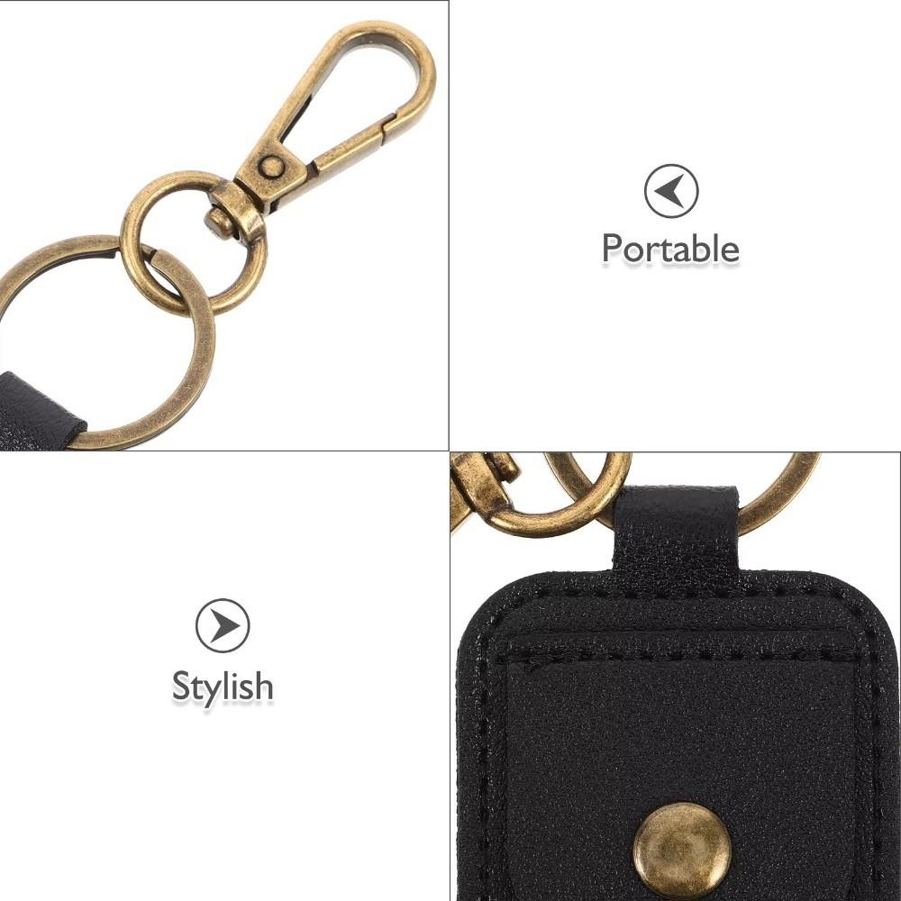 PU Leather Ring Jewelry Pouch Portable Mini Wallet New Coin Holder Key Ring Storage