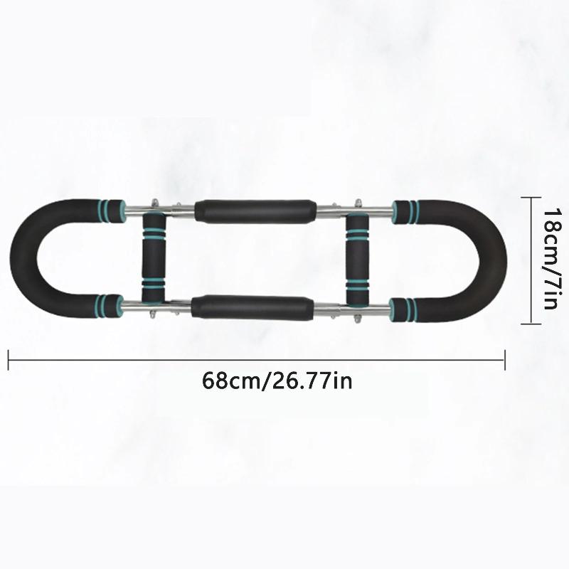 40KG u shape Hand Gripper Strengths Twister Arm Trainer Power Twister Bar Fitness Equipment for Men and Women Home Workout