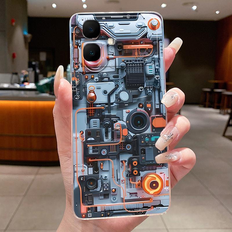 Casing For Infinix Smart 20 X6840 X6840B Luxury Dragon Cute Cool Boys Girls Transparent Soft silicone TPU Phone Case Back Cover