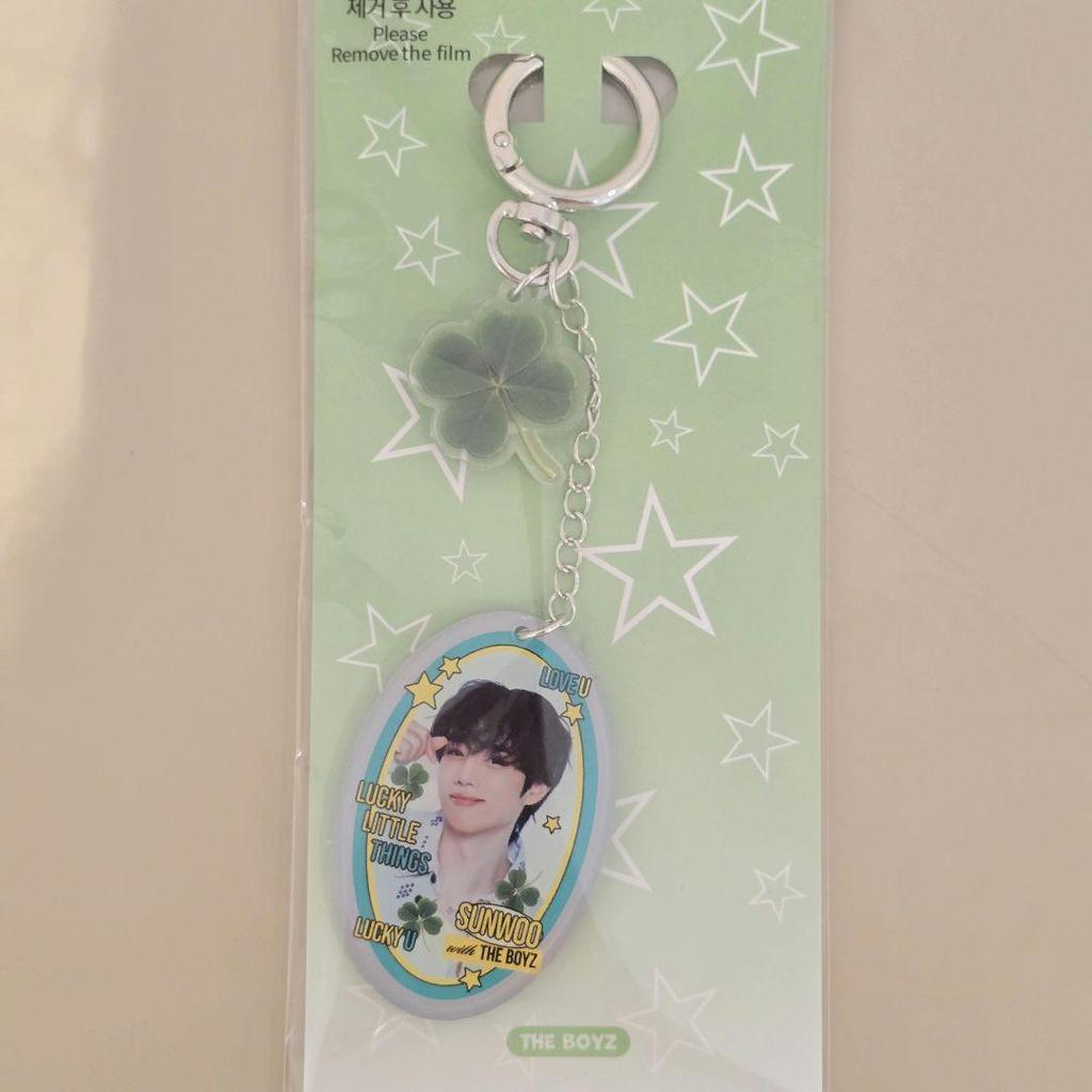 [USED] Korea THE BOYZ Sunwoo Keychain Key Ring Pop-up
