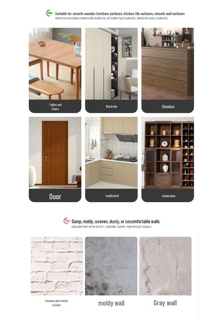 Vintage Walnut Wood Grain Waterproof Self-Adhesive Wallpaper for Living Room and Furniture Walls